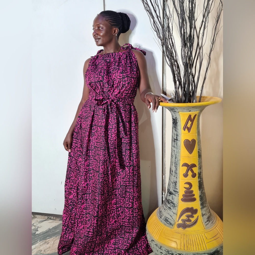 Ankara Print Sun dress